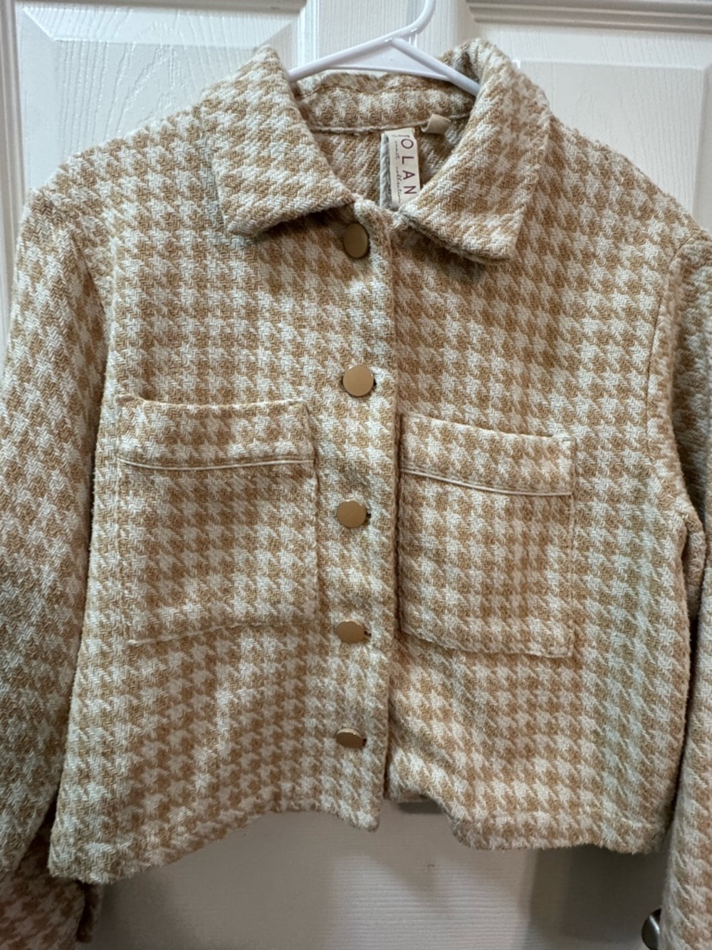 Dolan Houndstooth Printed Medium 
Jacket Anthropologie - Picture 7 of 14